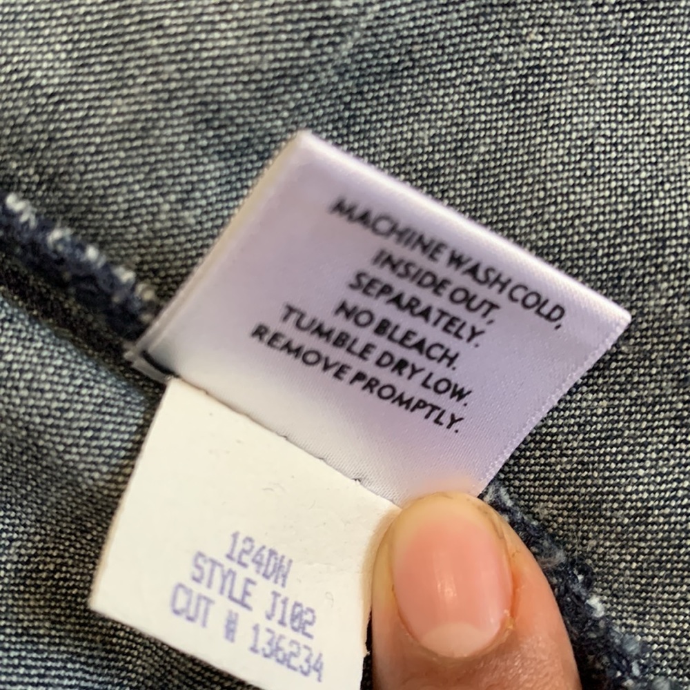 Eileen Fisher Lightweight Blue Denim Snap Front Jacket in Women's SZ M - Picture 11 of 16